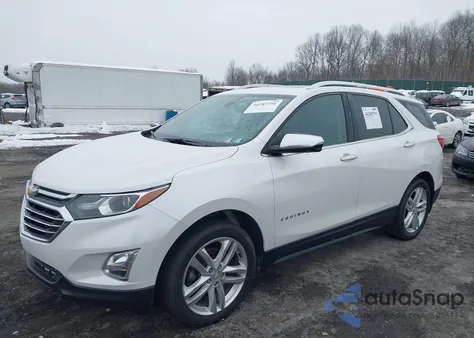 2019 Chevrolet Equinox Premier z USA, uszkodzony, nr VIN 2GNAXYEX1K6103790